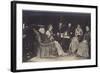 Portrait of Richard Wagner with Friends and Family-German photographer-Framed Photographic Print