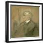 Portrait of Richard Wagner-Franz Seraph von Lenbach-Framed Giclee Print