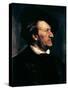 Portrait of Richard Wagner-Franz Seraph von Lenbach-Stretched Canvas