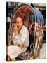 Portrait of Rickshaw Driver, Jaipur, Rajasthan, India-Bill Bachmann-Stretched Canvas