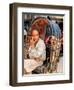 Portrait of Rickshaw Driver, Jaipur, Rajasthan, India-Bill Bachmann-Framed Photographic Print