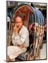 Portrait of Rickshaw Driver, Jaipur, Rajasthan, India-Bill Bachmann-Mounted Photographic Print