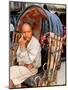 Portrait of Rickshaw Driver, Jaipur, Rajasthan, India-Bill Bachmann-Mounted Photographic Print