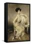 Portrait of Rita de Acosta Lydig, 1911-Giovanni Boldini-Framed Stretched Canvas