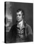 Portrait of Robert Burns, Scottish Poet-null-Stretched Canvas