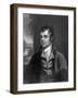 Portrait of Robert Burns, Scottish Poet-null-Framed Photographic Print