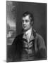 Portrait of Robert Burns, Scottish Poet-null-Mounted Photographic Print