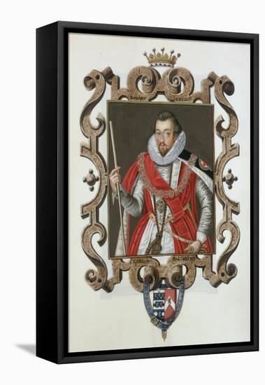 Portrait of Robert Cecil-Sarah Countess Of Essex-Framed Stretched Canvas