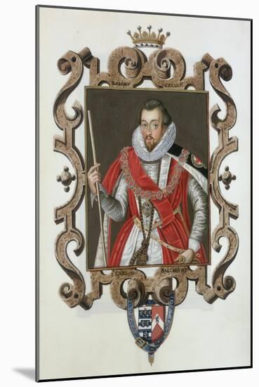 Portrait of Robert Cecil-Sarah Countess Of Essex-Mounted Giclee Print