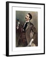 Portrait of Robert de Montesquiou, 1897-Giovanni Boldini-Framed Premium Giclee Print