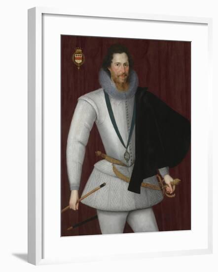 Portrait of Robert Devereux, 2nd Earl of Essex-Marcus Gheeraerts The Younger-Framed Giclee Print