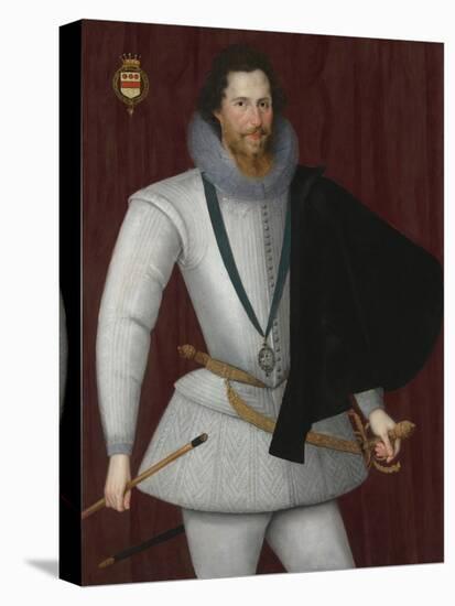 Portrait of Robert Devereux, 2nd Earl of Essex-Marcus Gheeraerts The Younger-Stretched Canvas