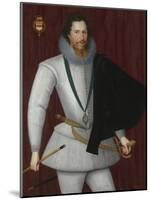 Portrait of Robert Devereux, 2nd Earl of Essex-Marcus Gheeraerts The Younger-Mounted Giclee Print