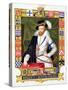 Portrait of Robert Dudley Earl of Leicester, from "Memoirs of the Court of Queen Elizabeth"-Sarah Countess Of Essex-Stretched Canvas
