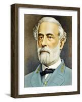 Portrait of Robert Edward Lee C. 1870-null-Framed Giclee Print