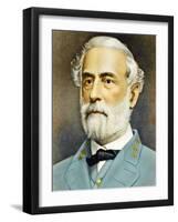 Portrait of Robert Edward Lee C. 1870-null-Framed Giclee Print