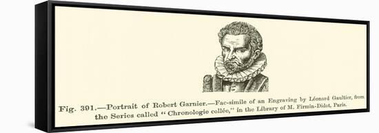 Portrait of Robert Garnier-null-Framed Stretched Canvas