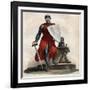 Portrait of Robert IV the Strong (Rutpert) (c 815-866), Count of Orleans-French School-Framed Giclee Print