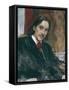 Portrait of Robert Louis Stevenson-null-Framed Stretched Canvas