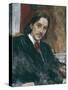 Portrait of Robert Louis Stevenson-null-Stretched Canvas