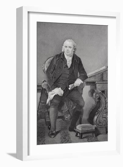 Portrait of Robert Morris (1734-1806)-Alonzo Chappel-Framed Giclee Print