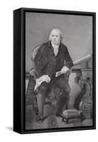 Portrait of Robert Morris (1734-1806)-Alonzo Chappel-Framed Stretched Canvas