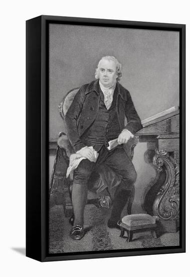 Portrait of Robert Morris (1734-1806)-Alonzo Chappel-Framed Stretched Canvas