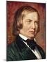 Portrait of Robert Schumann (1810-1856)-Gustav Zerner-Mounted Giclee Print