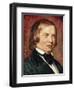 Portrait of Robert Schumann (1810-1856)-Gustav Zerner-Framed Giclee Print