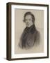 Portrait of Robert Schumann-German School-Framed Giclee Print