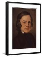 Portrait of Robert Schumann-German School-Framed Giclee Print