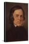 Portrait of Robert Schumann-German School-Stretched Canvas