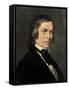 Portrait of Robert Schumann-null-Framed Stretched Canvas