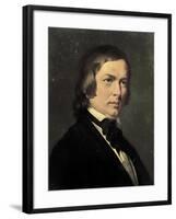 Portrait of Robert Schumann-null-Framed Giclee Print