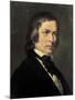 Portrait of Robert Schumann-null-Mounted Giclee Print