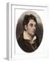 Portrait of Robert Southey (1774-1843) English poet of the Romantic school-French School-Framed Giclee Print