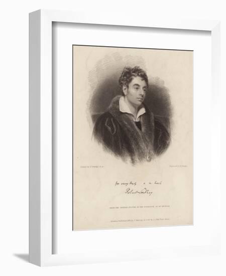 Portrait of Robert Southey-Thomas Phillips-Framed Giclee Print