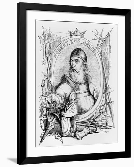 Portrait of Robert the Bruce-null-Framed Giclee Print