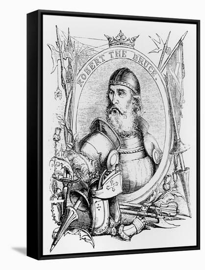 Portrait of Robert the Bruce-null-Framed Stretched Canvas