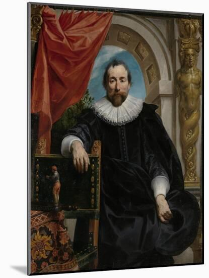 Portrait of Rogier Le Witer, 1635-Jacob Jordaens-Mounted Giclee Print