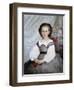 Portrait of Romaine Lacaux by Pierre-Auguste Renoir-null-Framed Giclee Print