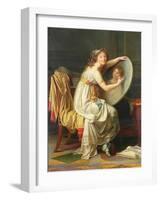 Portrait of Rose Adelaide Ducreux (1761-1802)-Jacques-Louis David-Framed Giclee Print