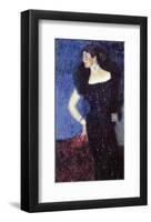 Portrait of Rose von Rosthorn-Friedmann-Gustav Klimt-Framed Art Print