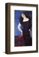 Portrait of Rose von Rosthorn-Friedmann-Gustav Klimt-Framed Art Print