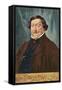 Portrait of Rossini-null-Framed Stretched Canvas