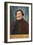 Portrait of Rossini-null-Framed Art Print