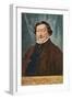 Portrait of Rossini-null-Framed Art Print