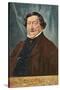 Portrait of Rossini-null-Stretched Canvas