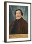 Portrait of Rossini-null-Framed Art Print