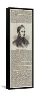 Portrait of Rowland Hill-null-Framed Stretched Canvas